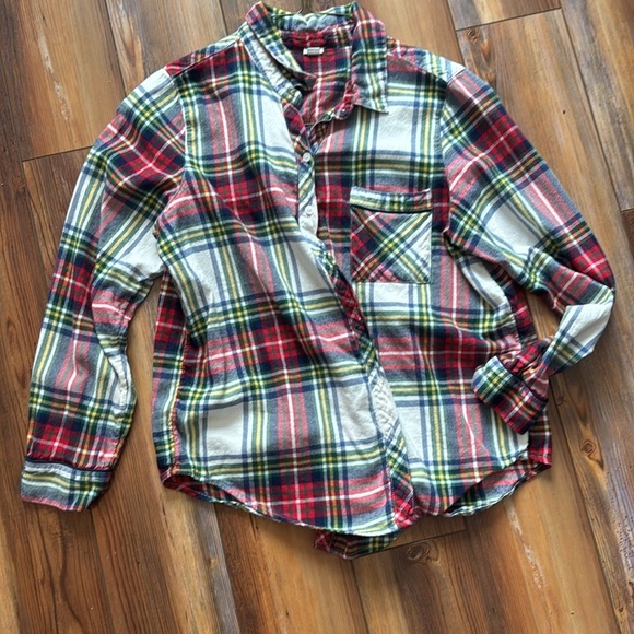 Aerie winter holiday flannel size medium - Picture 4 of 7